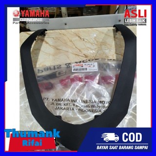 ฝาครอบคิ้วด้านหน้า สีดํา สําหรับ Nmax Doff Ori Yamaha 2Dp-F2865-00-P7