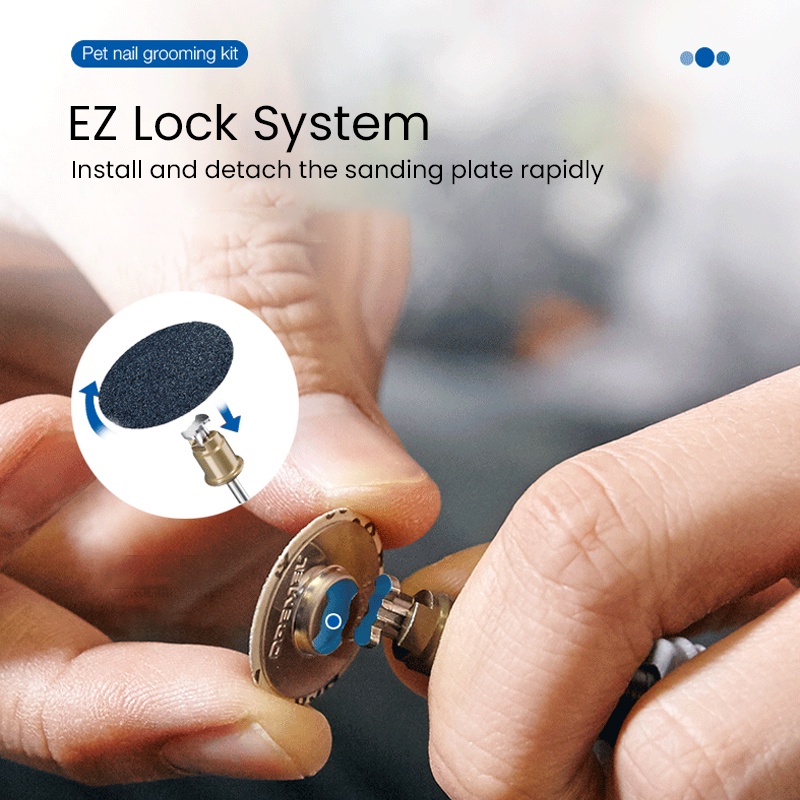 Dremel 7020 ชุดกรรไกรตัดเล็บไฟฟ้าไร้สาย 2 เกียร์ ชาร์จได้ สําหรับสัตว์เลี้ยง สุนัข - รูปที่ 2