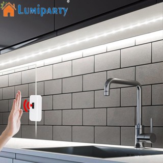 Lumiparty แถบไฟ Led เซนเซอร์กวาดมือ Usb สําหรับห้องครัว ห้องน้ํา บันได ตู้เสื้อผ้า