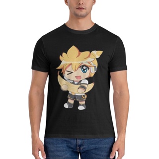 เสื้อยืด พิมพ์ลาย Chibi Kagamine Len แบบสร้างสรรค์ ให้เป็นที่นิยม ให้เป็นของขวัญ สําหรับผู้ชาย