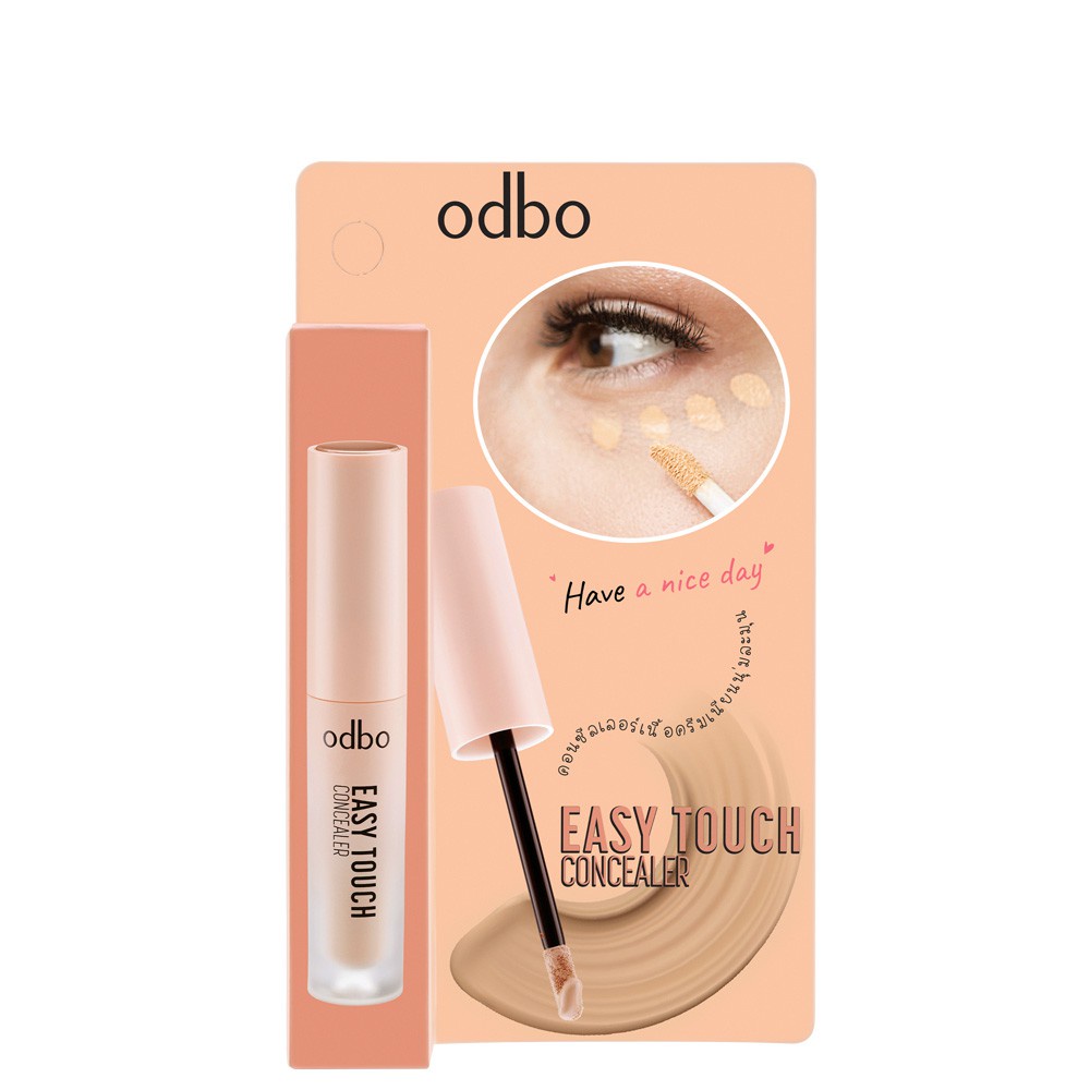 โอดีบีโอ คอนซีลเลอร์ เนื้อครีม Odbo Easy Touch Concealer 3ml 💓