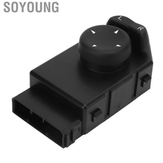 Soyoung Power Door Mirror Switches  Front Left Professional 6010093AA  Aging Abrasion Resistant Side Mirror Switch Stable Rugged  for Car