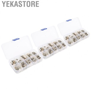 Yekastore No Sew Buttons  150Pcs Women Shirt Brooch Buttons Plastic Metal  for DIY