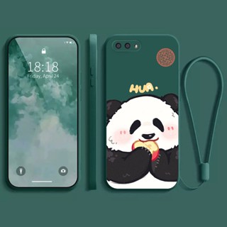 เคส realme C2 oppo A1K เคสโทรศัพท์ แบบนิ่ม ลายแพนด้านําโชค