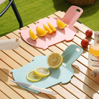 INS INS OUTERION PORTABLE FOLDING CANHITSING Students ฝึกซ้อม Cutchials Fruit Travel Field Cutting Board