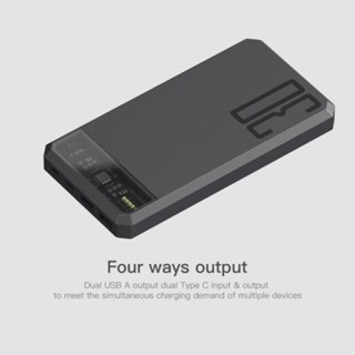 Eloop E43 แบตสำรอง ความจุ 25000 mAh  ชาร์จ 3 พอร์ต รองรับ ชาร์จเร็ว PD 30W / QC 3.0 พาวเวอร์แบงค์ by Orsen