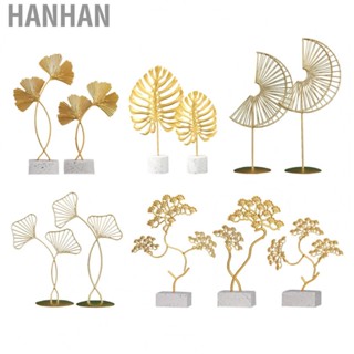 Hanhan Exquisite Iron Gold Leaf Ornaments Iron Tree Desktop Art Decoration Home Decoration