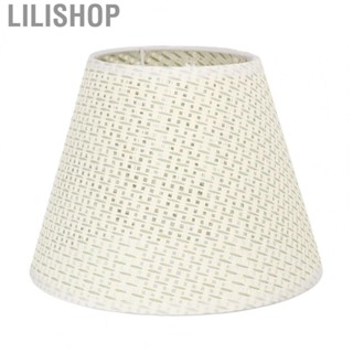 Lilishop PE Woven Table Lamp Shade  Woven Light Cover Decorative Simple  for E27 E14 Caliber Lampholder