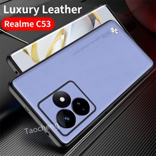 เคสโทรศัพท์มือถือ ซิลิโคน ผิวด้าน กันกระแทก แฟชั่นหรูหรา สําหรับ Realme C53 Narzo N53 RealmeC53 RealmeNarzoN53 4G 2023