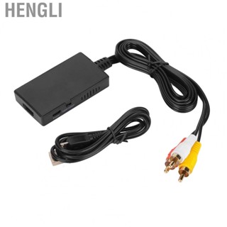 Hengli AV To HD Multimedia Interface Converter  Plug and Play HD Multimedia Interface Converter 1080P Portable  for PS3