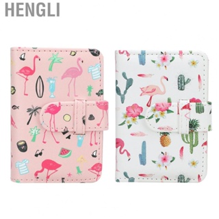 Hengli Wallet Album  Wallet PU Leather Photo Album 3 Inch Portable  for Household