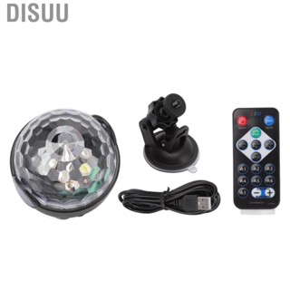 Disuu USB Ball Light 7 Modes  Control Round Ball Stage Light RGB Ambient Projec U