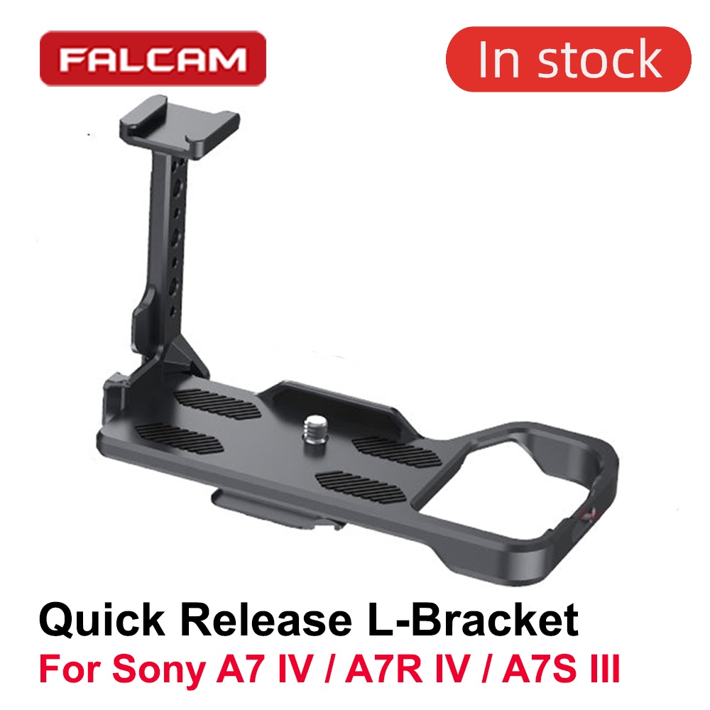 Uurig Falcam F22 F38 Quick Release L Bracket Plate Hand Grip พร้อมรองเท้าเย็น Arca Swiss สําหรับ Son