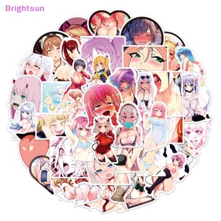 Brightsun ใหม่ สติกเกอร์ ลายการ์ตูนอนิเมะ กระต่าย เซ็กซี่ สําหรับติดตกแต่งโทรศัพท์มือถือ สเก็ตบอร์ด 50 ชิ้น