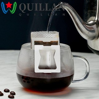 Quillan ถุงกรองกาแฟถุงกรองกาแฟแบบพกพา 50 ชิ้น / แพ็ค