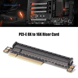 [ElectronicMall01.th] #อะแดปเตอร์การ์ดขยาย B PCI-E 8X เป็น PCI-E 16X อุปกรณ์เสริมคอมพิวเตอร์