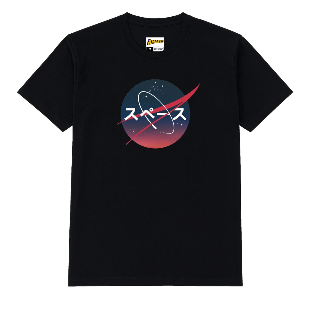 เสื้อยืดผู้ชาย เสื้อ NASA NASA เสื้อกราฟิก เสื้อยืด สินค้า D5 Amazed