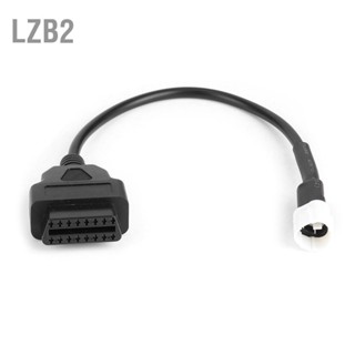 LZB2 3 Pin to OBD2 Fault Code Scanner รถจักรยานยนต์สายวินิจฉัย Fit สำหรับ Yamaha X MAX N MT-125