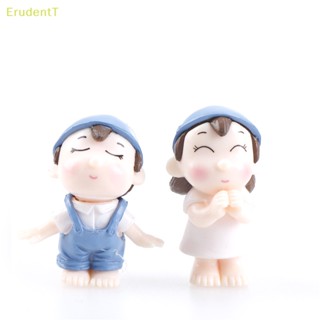 [ErudentT] ฟิกเกอร์เรซิ่น รูปโนมคู่รัก สําหรับตกแต่งสวนขวด