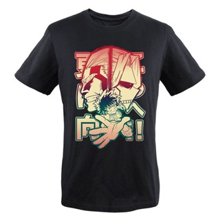 เสื้อยืดแขนสั้น ทรงหลวม ระบายอากาศได้ดี พิมพ์ลายกราฟฟิค My Hero Academia Bakugou แฟชั่นฤดูร้อน สําหรับผู้ชาย 2023