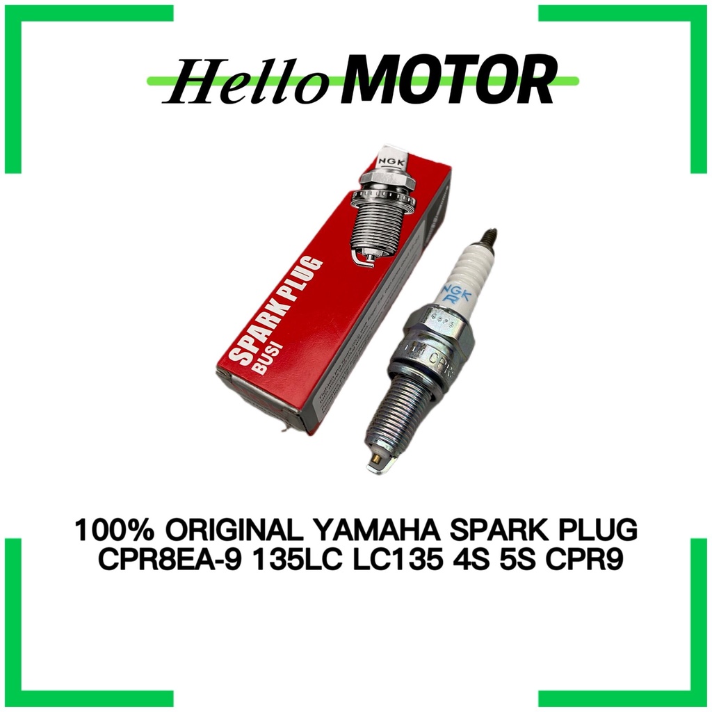 YAMAHA SPARK PLUG CPR8EA-9 135LC LC135 CPR9 4S 5S LC
