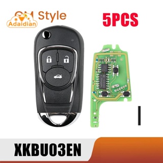 รีโมตกุญแจรถยนต์ 3 ปุ่ม สําหรับ Xhorse XKBU03EN Buick Style VVDI