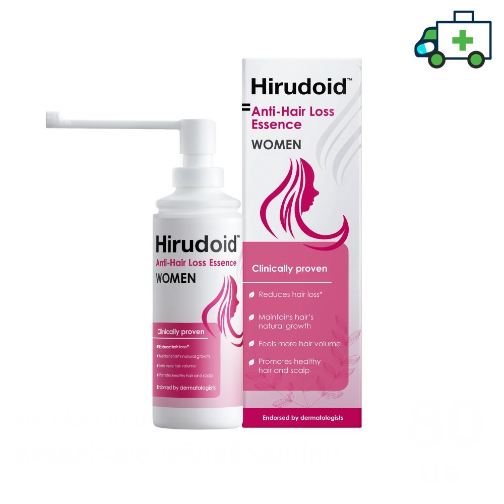 Hirudoid Anti Hair loss essence Women 80 ml ฮีรููดอยด์ แอนตี้ แฮร์ลอส เอสเซนส์ สููตรสำหรับผู้หญิง [P