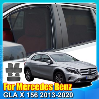 ม่านบังแดดรถยนต์ แบบตาข่าย สําหรับ Mercedes Benz GLA X156 2013-2020