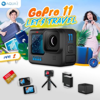 GoPro GoPro 11 โปรโมชั่น พร้อมอุปกรณ์เสริม Lets Travel เซต 2