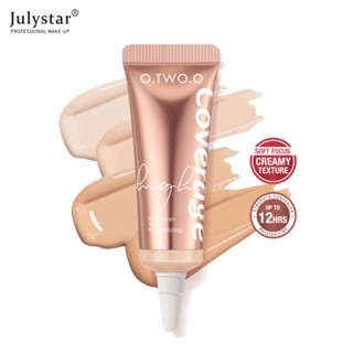 JULYSTAR Cosmetic Full Coverage Long Lasting Waterproof Concealer Soft Focus Moisturizing Concealer Makeup Base Cream