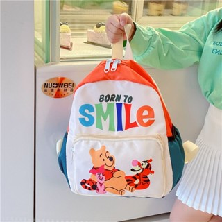 Super cute and cute fashion schoolbag backpack super light and dirty new childrens bag KKEL