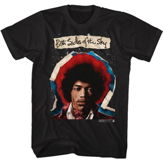 เสื้อยืด พิมพ์ลาย Both Sides of the Sky Jimi Hendrix สําหรับผู้ชาย