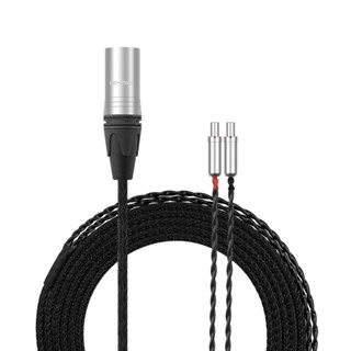 Geekria Apollo 5NOCC สายสัญญาณเสียง แบบเปลี่ยน สําหรับหูฟัง Sennheiser HD 820 HD 800 S HD 800 Hi-Res Audiophile (ปลั๊ก 4 Pin XLR 10 ฟุต)