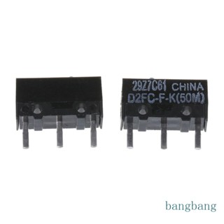 Bang ชุดไมโครสวิตช์เมาส์ D2FC-F-K 50M 10 ชิ้น 2 ชิ้น