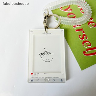 [fabuloushouse] ใหม่ กรอบรูป พร้อมสายคล้อง และพวงกุญแจ สําหรับตกแต่งบ้าน