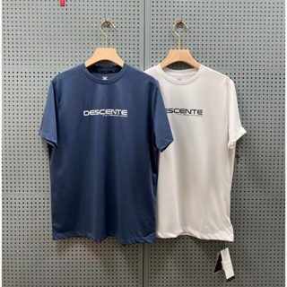 Descente ใหม่ เสื้อยืดลําลอง แขนสั้น ครึ่งแขน ผ้าฝ้าย เหมาะกับการเล่นกีฬา กลางแจ้ง แฟชั่นฤดูร้อน สําหรับผู้ชาย