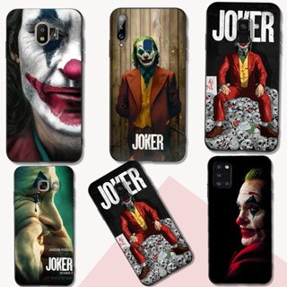 เคสโทรศัพท์มือถือ ลายภาพยนตร์โจ๊กเกอร์ สีดํา สําหรับ Samsung Galaxy j2 pro 2018 j2 core j8 on8