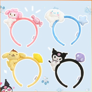 แฟชั่น Sanrio Kuromi Melody Cinnamon Dog Headband สาวญี่ปุ่นหัวใจการ์ตูน Headgear เครื่องประดับผม -FE