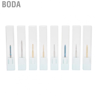 Boda 8 Pcs Nail Drill Bits Set Electric File Manicure Pedicure Art Tools HPT