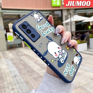 เคสโทรศัพท์มือถือ ซิลิโคนใส กันกระแทก ลายการ์ตูน Pochacco สําหรับ VIVO V23E 4G V23E 5G V23 5G S12 5G Y75 V23i 5G