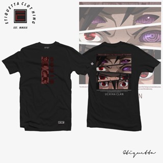 เสื้อเชิ้ต ลายการ์ตูนอนิเมะ ETQTCo.- นารูโตะ - Uchiha Clan