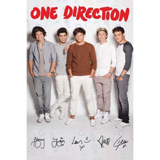 โปสเตอร์ One Direction สําหรับตกแต่งผนังบ้าน ห้องนั่งเล่น