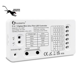 Gledopto Zigbee 5 in 1 สายไฟ LED RGBCCT RGBW RGBCCT 3.0 DC5-24V ขนาดเล็ก สําหรับ TV ไฟแบ็คไลท์ ห้องครัว