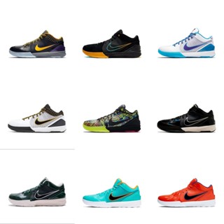 Zoom Kobe 4 protro Kobe 4 ของแท้ 100% รองเท้ากีฬา รองเท้าบาสเก็ตบอล กลางแจ้ง สําหรับผู้ชาย ผู้หญิง