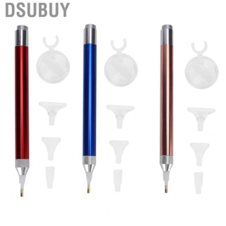 Dsubuy Diamond Painting Pen Set  3Set Luminous with Magnifier for Home Art Embroidery