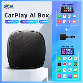 Ux999 Lite Carplay Ai Box เครื่องเล่นมัลติมีเดียไร้สาย Iotv QCM450 สําหรับรถยนต์ OEN Carplay