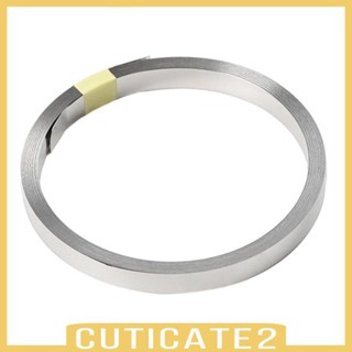 [Cuticate2] แถบเหล็กเชื่อมต่อสายพาน 0.1 มม. X3 มม. X10 ม. 0.1 มม.