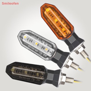 [Smileofen] ใหม่ หลอดไฟเลี้ยว LED 12V กระพริบ สําหรับรถจักรยานยนต์ 2 4 ชิ้น