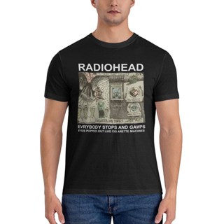 เสื้อยืด พิมพ์ลาย Radiohead 3 คุณภาพดี