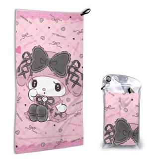 【พร้อมส่ง】ผ้าขนหนูนุ่ม ดูดซับน้ําได้ดี ลาย My Melody แห้งเร็ว ขนาด 40*80 ซม. สําหรับเด็ก และผู้ใหญ่